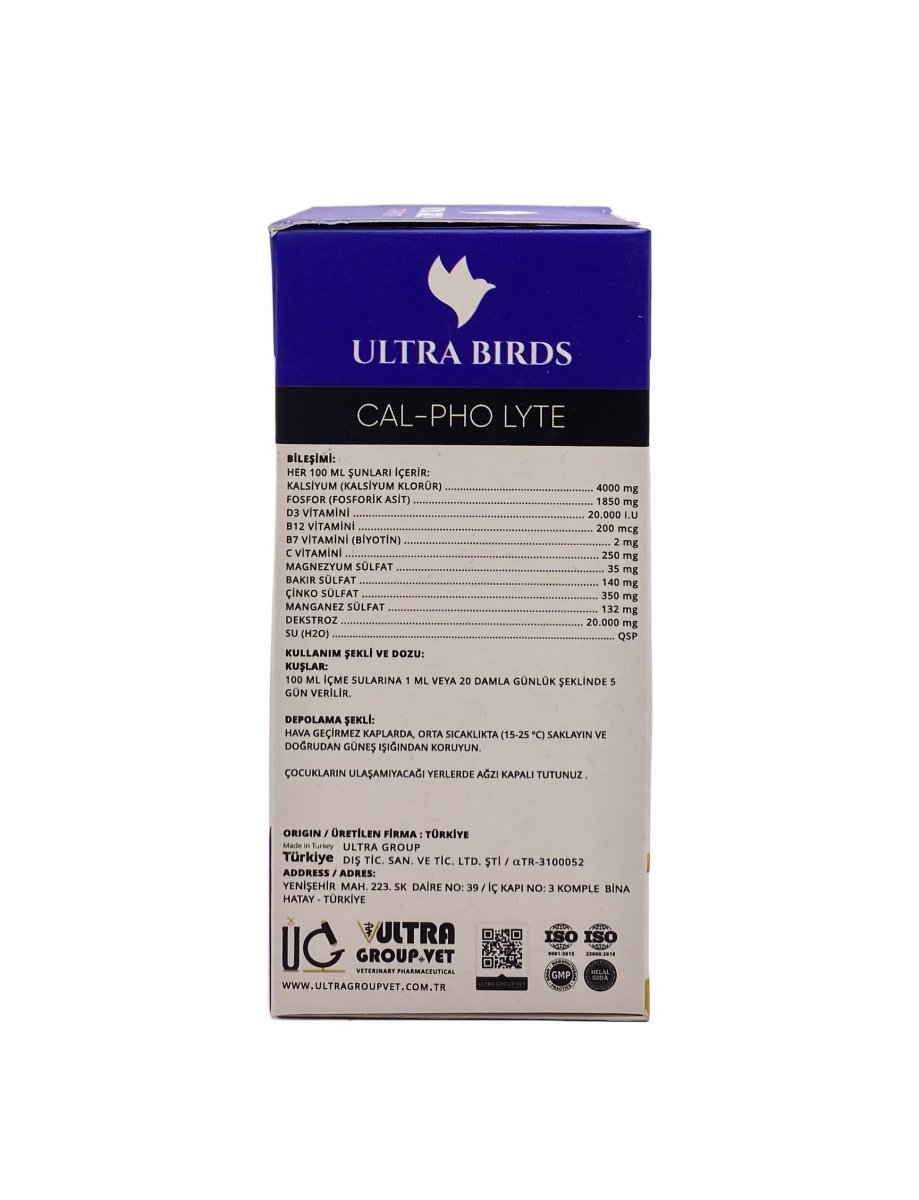 ULTRA Birds CAL PHO Lyte 100ml - Shopivet.com