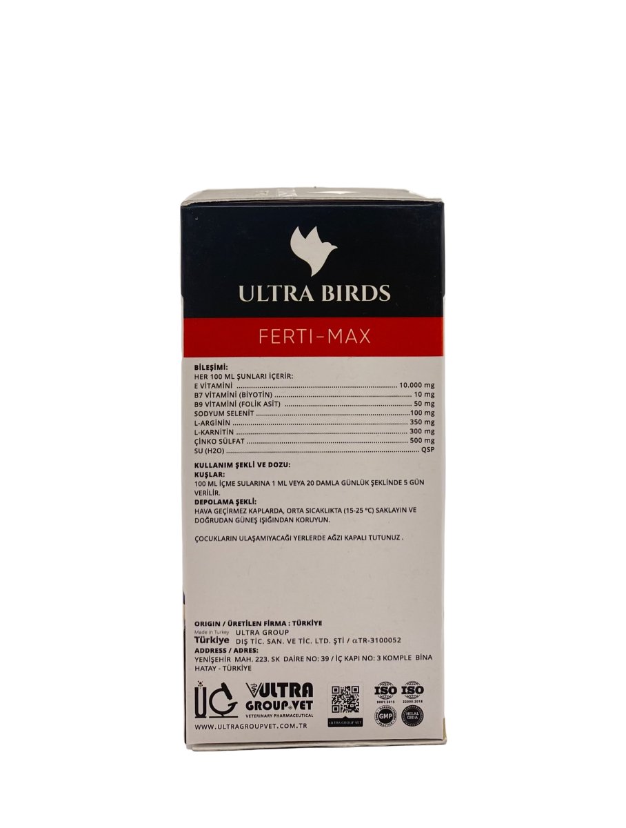 ULTRA Birds Ferti Max 100ml - Shopivet.com