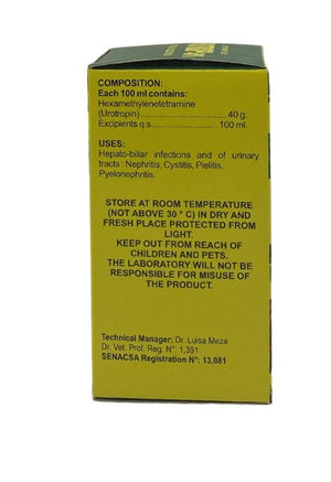 Urotrop 40% 100ml - Shopivet.com