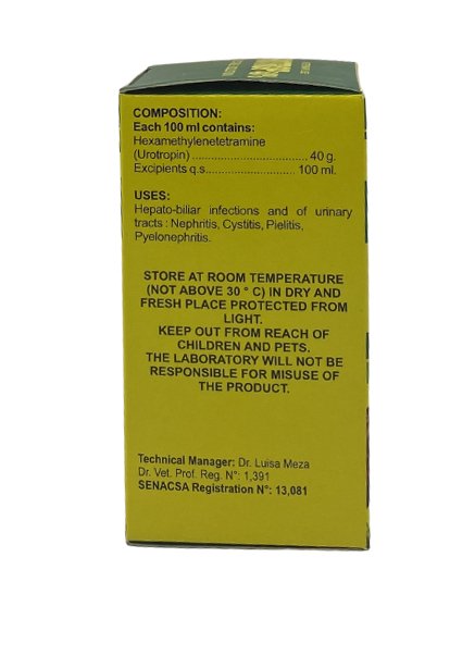Urotrop 40% 100ml - Shopivet.com