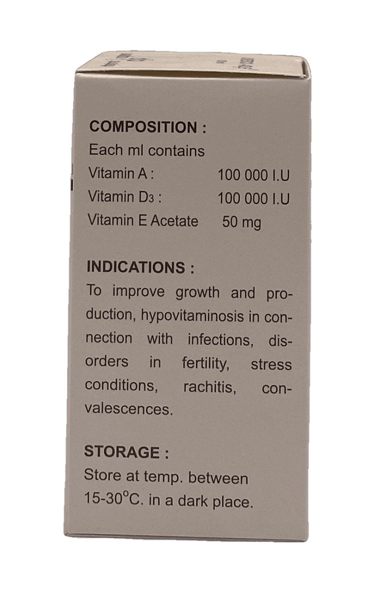 UVEDCO - AD3E 100 ml - Shopivet.com
