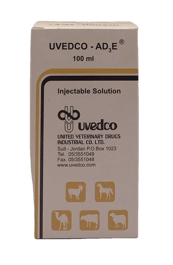 UVEDCO - AD3E 100 ml - Shopivet.com