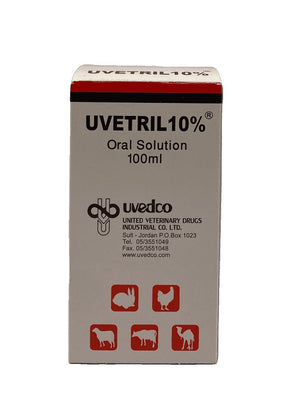 Uvetril 10% 100ml - Shopivet.com