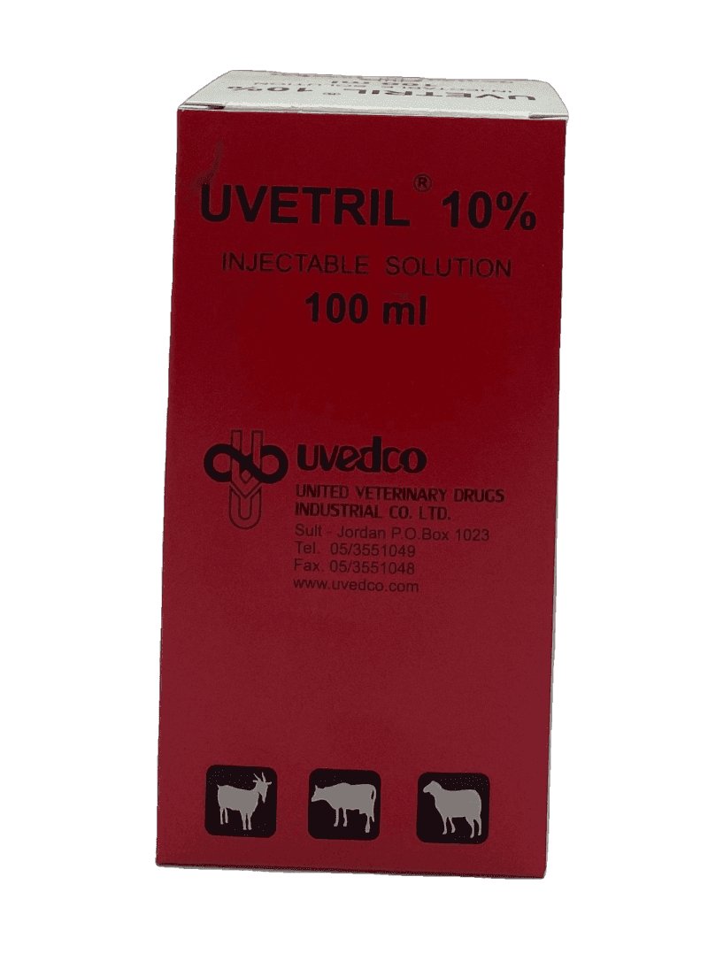Uvetril 10% injection 100ml - Shopivet.com