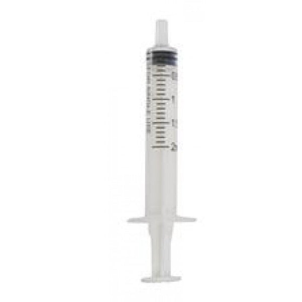 VALUELINE DISPOSABLE SYRINGE 2 ML, CENTRIC, LUER SLIP, 100/PK - Shopivet.com