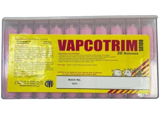 Vapcotrim Bolus - Shopivet.com