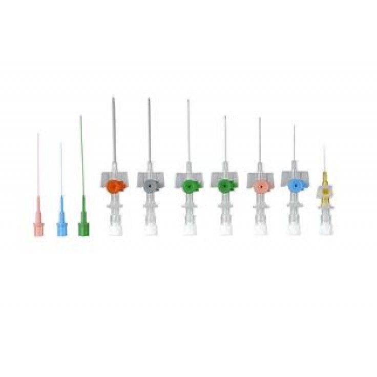 VENFLON/NEOFLON NEEDLE 24G, YELLOW, 50/PK - Shopivet.com