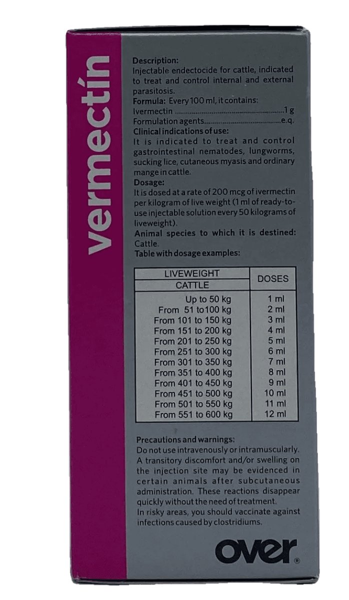 Vermectin 100 ml - Shopivet.com