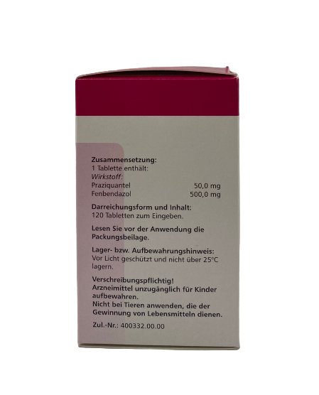 Vermis - Ex 50mg 120 tab - Shopivet.com