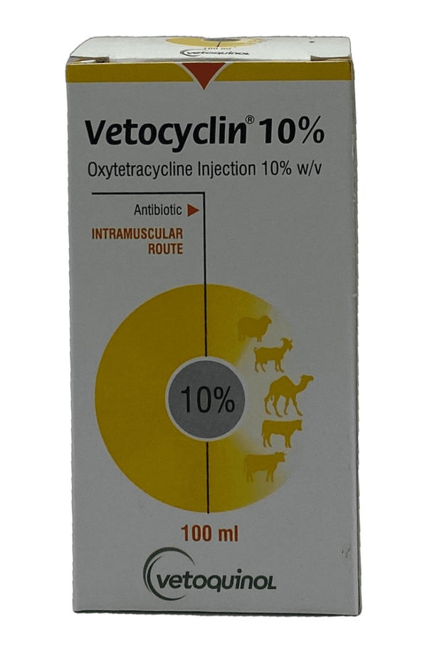 Vetocyclin 10% 100ml - Shopivet.com