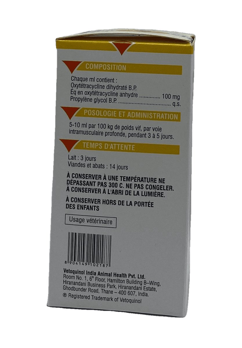 Vetocyclin 10% 100ml - Shopivet.com