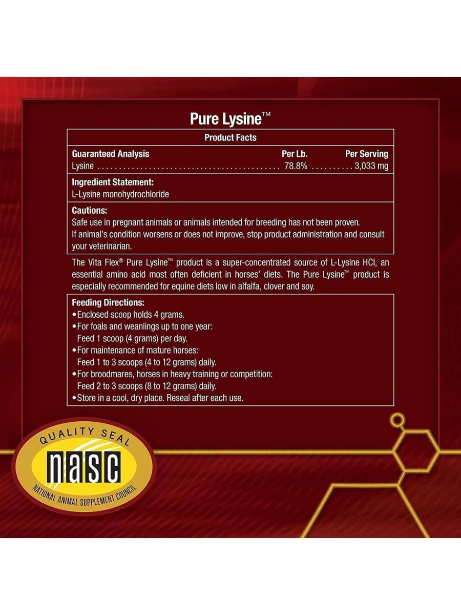 Vita Flex Pure Lysine - Shopivet.com