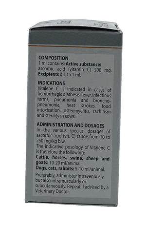 Vitalene C injection 100 ml - Shopivet.com