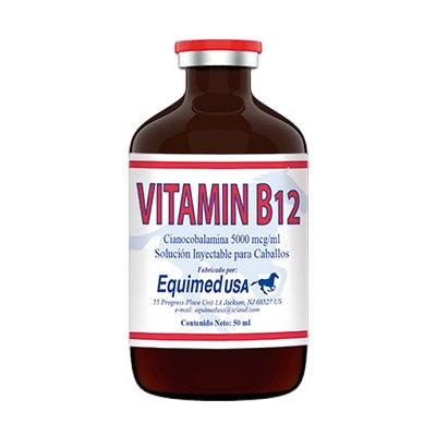 Vitamin b12 Equimed USA 50ml - Shopivet.com