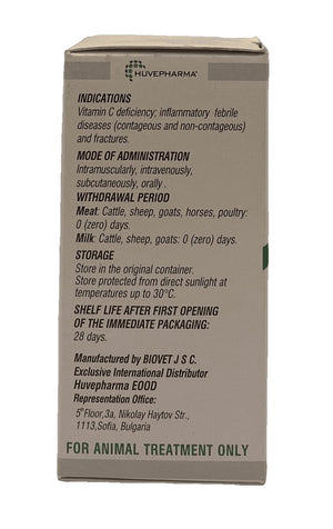 Vitamin C injection 100 ml - Shopivet.com