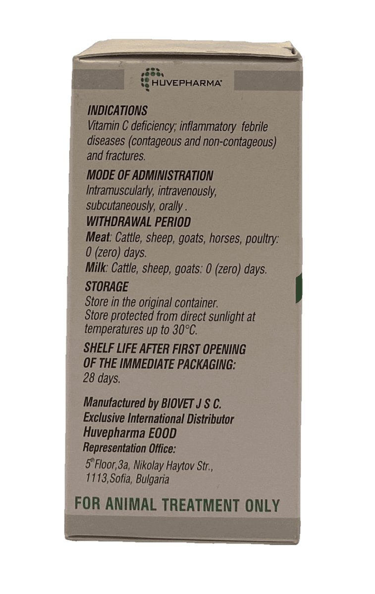 Vitamin C injection 100 ml - Shopivet.com