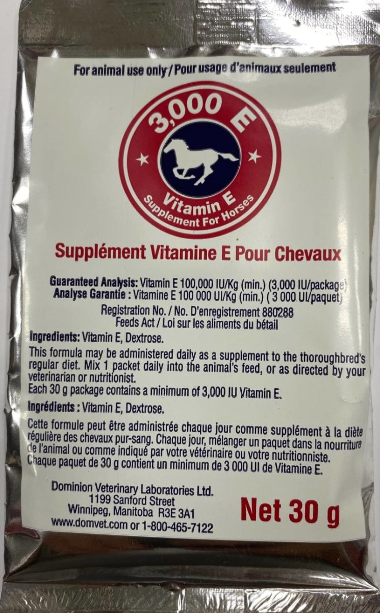 Vitamin E 3000 Candian 30gm - Shopivet.com