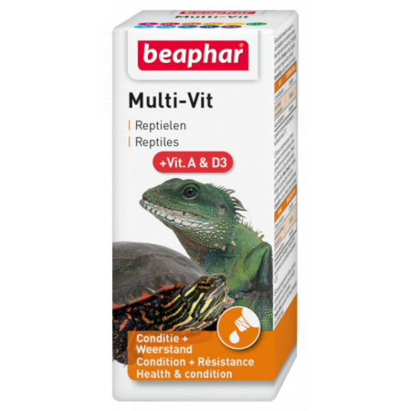 VITAMINS FOR AQUATIC TURTLES 20ML - Shopivet.com