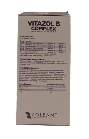 VITAZOL B complex 100 ml - Shopivet.com