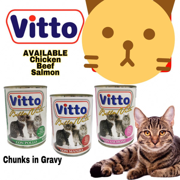 Vitto Cat Can PATE 400 g - Shopivet.com