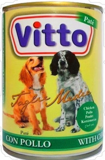 Vitto Dog Cans Pate - Shopivet.com