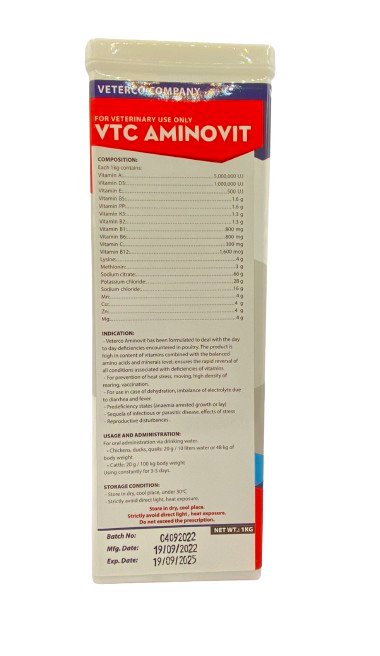 VTC AMINOVIT 1kg - Shopivet.com