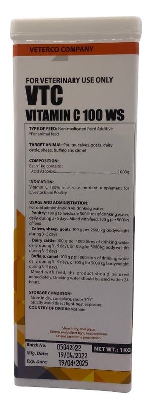 VTC VITAMIN C 1 kg - Shopivet.com