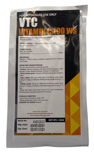 VTC VITAMIN C 100gm - Shopivet.com