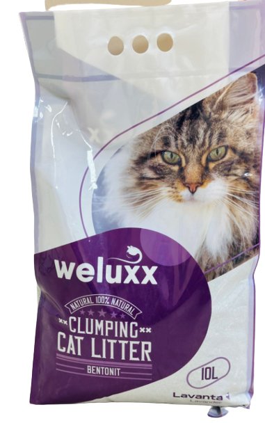 Weluxx Clumping Cat Litter 10L - Shopivet.com