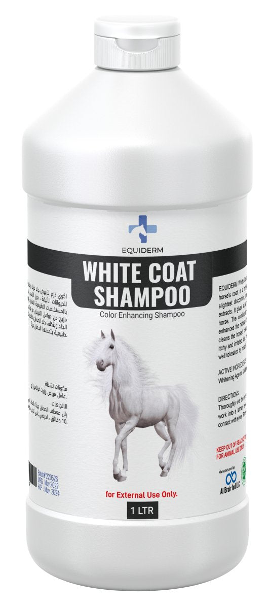 White Coat shampoo for Horses 1L - Shopivet.com