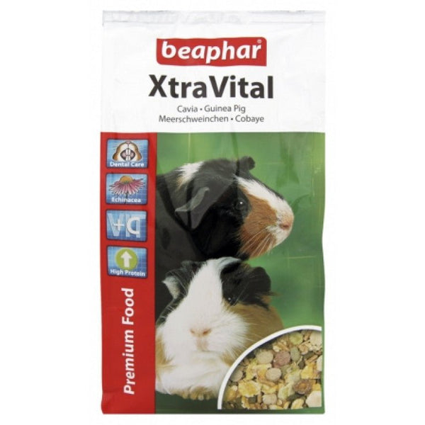 XTRAVITAL GUINEA PIG FEED 1KG - Shopivet.com