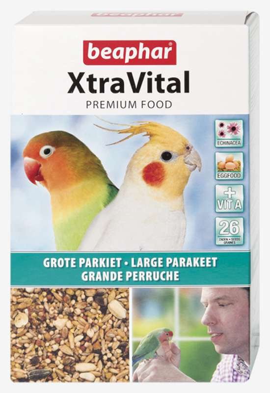 XTRAVITAL LARGE PARAKEET 1KG (NEW FORMULA) - Shopivet.com