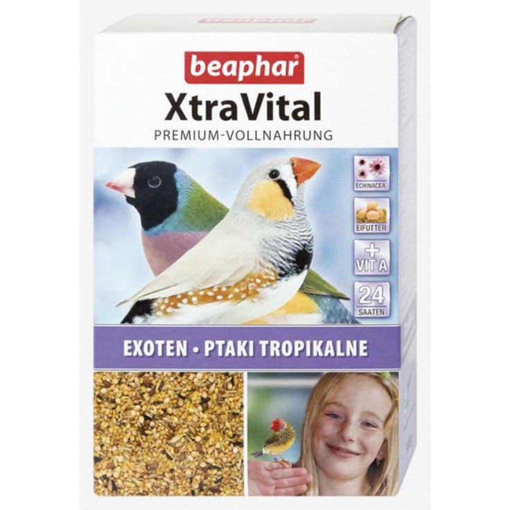 XTRAVITAL TROPICAL BIRD FEED 500G (NEW FORMULA) - Shopivet.com