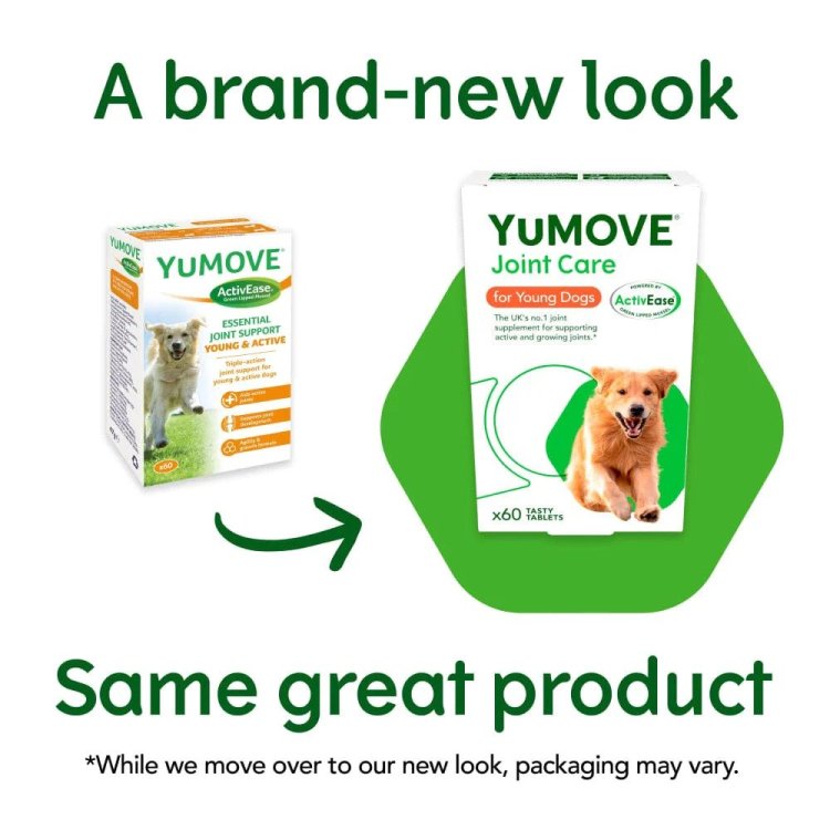 YuMOVE Joint Care for Young Dogs 60 tabs - Shopivet.com