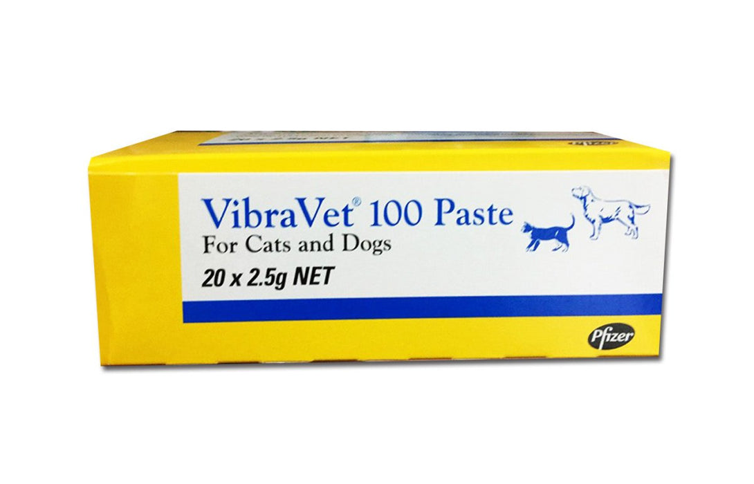 Zoetis VibraVet (Doxycycline 100mg/g) 1 syringe 2.5g - Shopivet.com