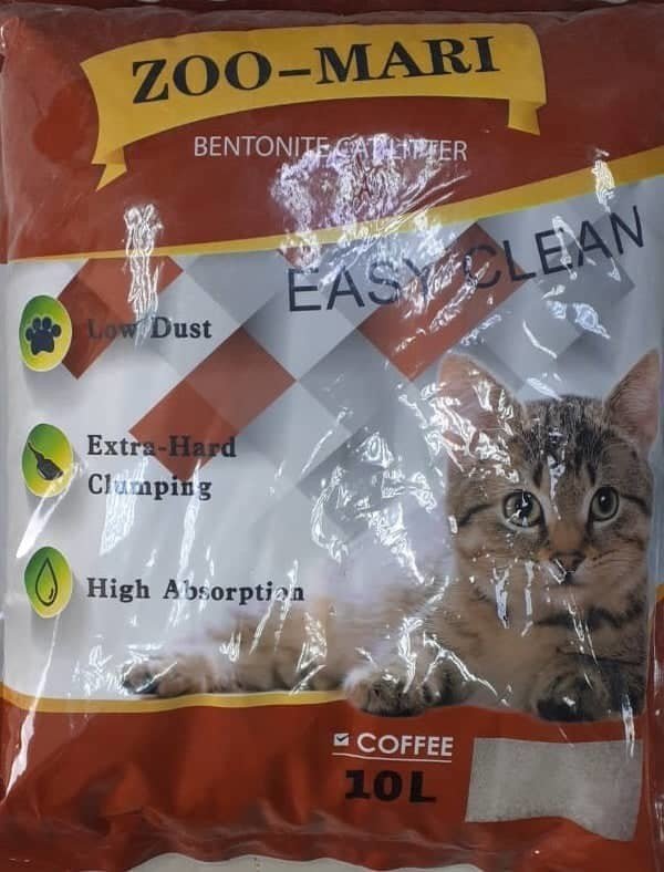 ZOO-MARI CAT LITTER, COFFEE 10 L - Shopivet.com