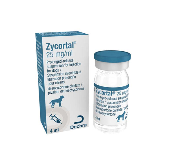 Zycortal® Suspension (desoxycortone pivalate) 4 ml - Shopivet.com